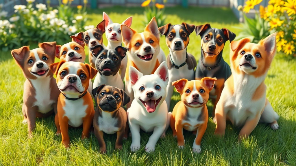 Diverse dog breeds and FAQs about DIY dog health remedies safety