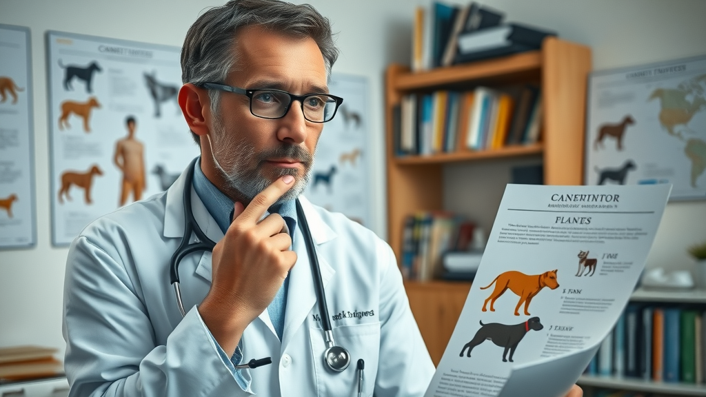 veterinarian explaining conditioning and desensitization behavior modification
