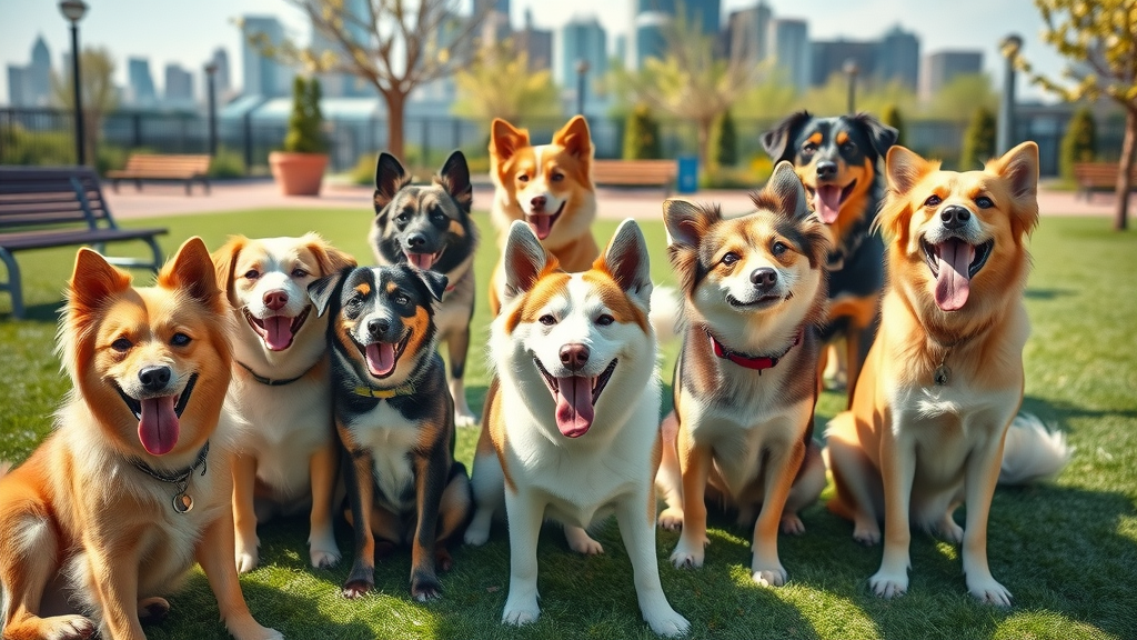 dogs playing together dog park - activities for dogs physical exercise